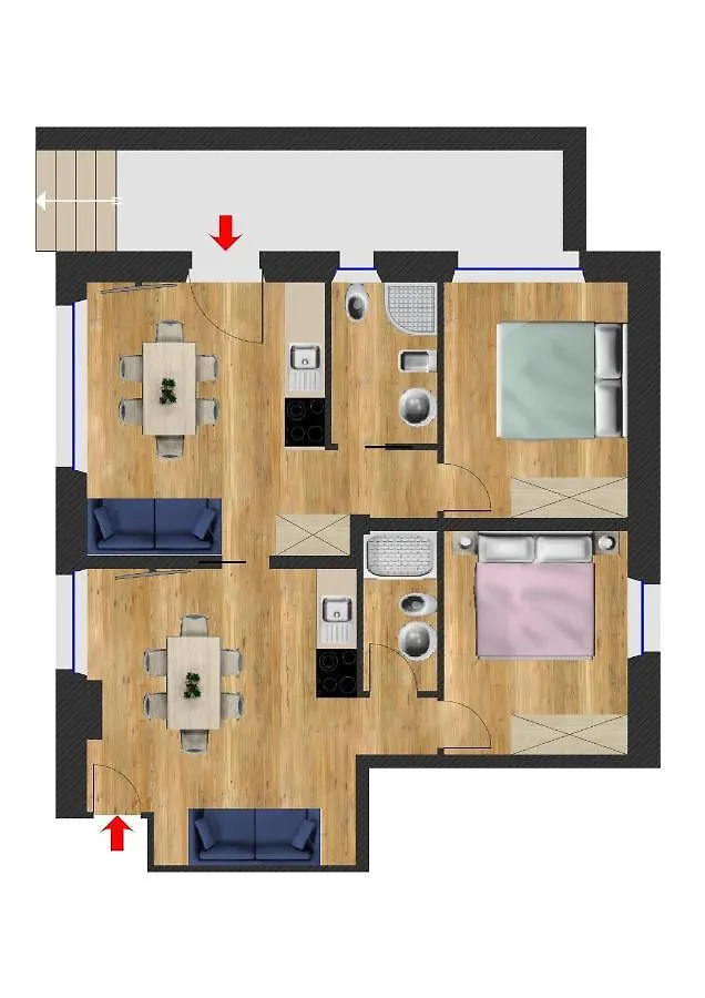 Chalet Goloseria Livigno 0*,